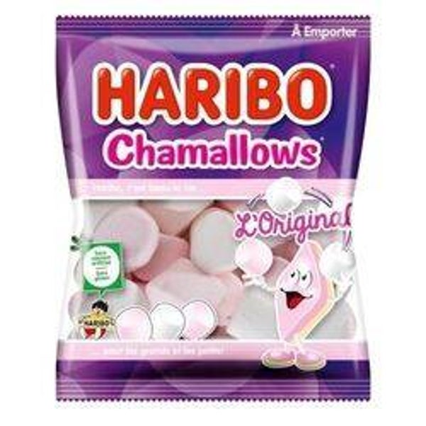 Haribo chamallows 100g (le sachet)