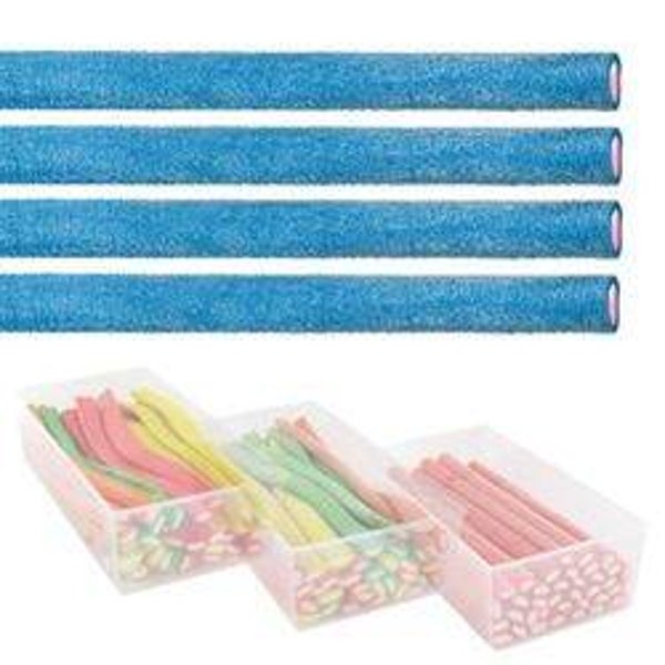 Jumbo acides sucrés Bubble gum 23cm (lots de 10)