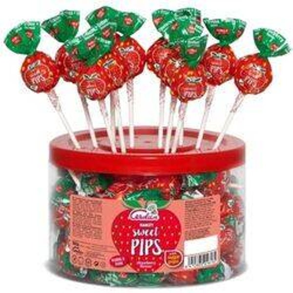 Sucette pips Gum fraise (lot de 10)