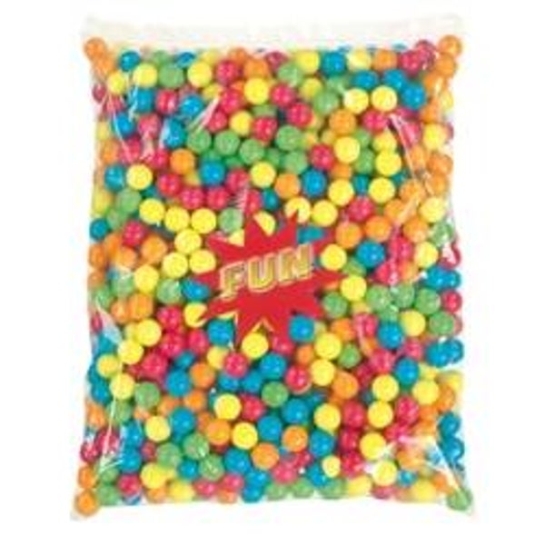 Billes de chewing gum multicolores (100g)