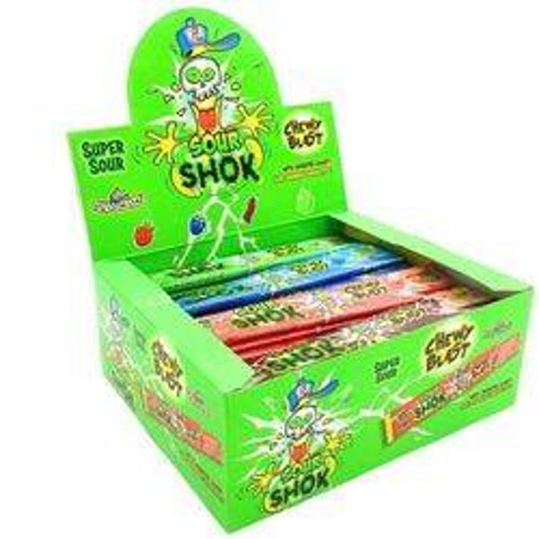 Sour shok chewy blast