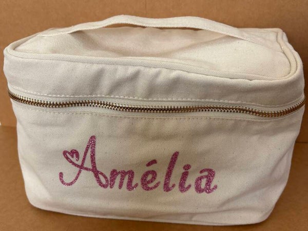 Trousse de toilette personnalisée