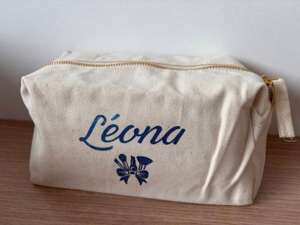 Trousse de maquillage personnalisée