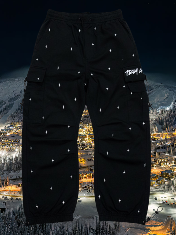 Diamond Style - snow pants iron-on Decal Kit – 63 Piece Set