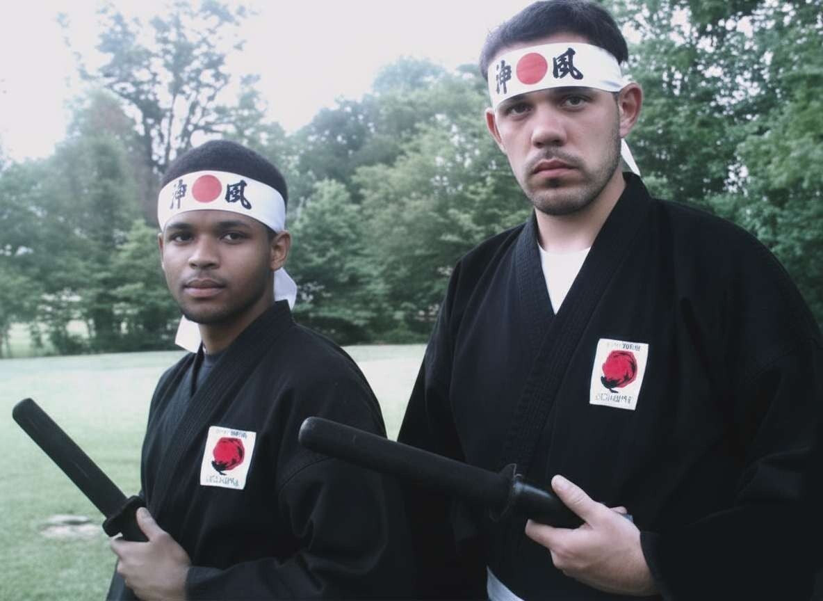 Martial Arts Students in a Nashville Park