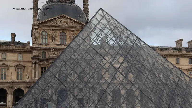 louvre glass pyramid paris