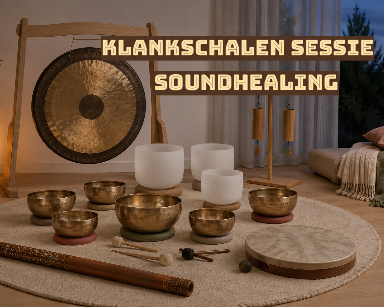 Klankschalen sessie