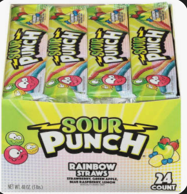 Sour Punch Straws