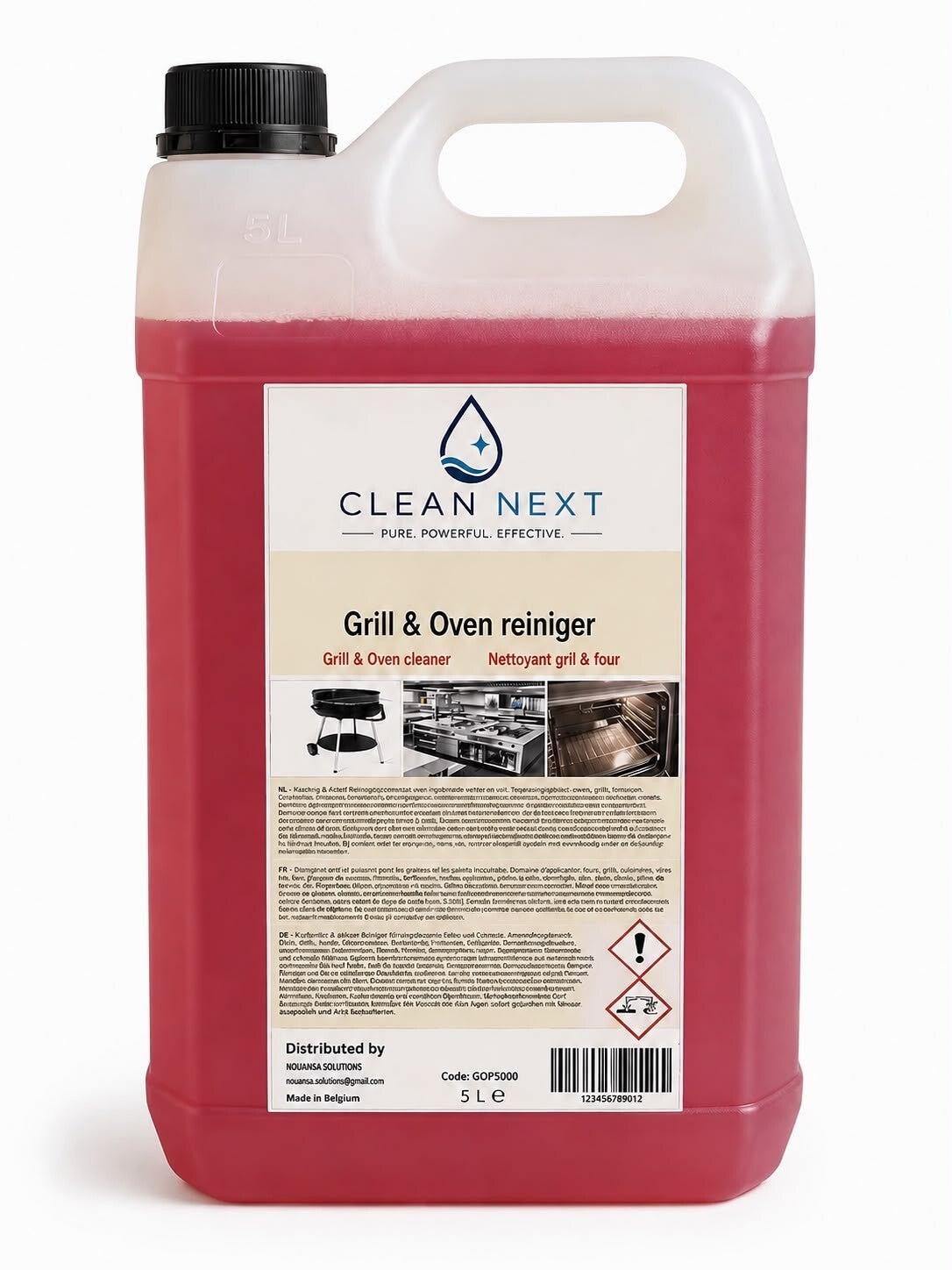 Cleannext Grill & oven reiniger 5L