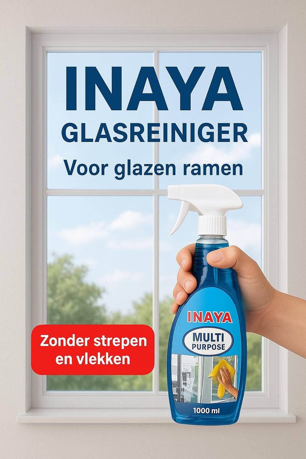 Cleannext Raam & Glas reiniger 1L