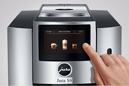Jura S8 4.3-inch touchscreen color display