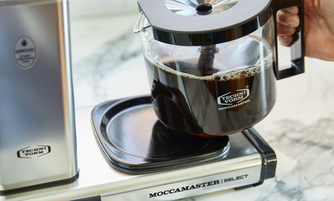 (hot plate) warmhoudplaat van de Moccamasyer