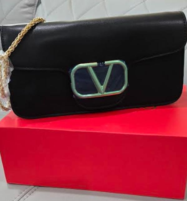Black Median Valentino Bag