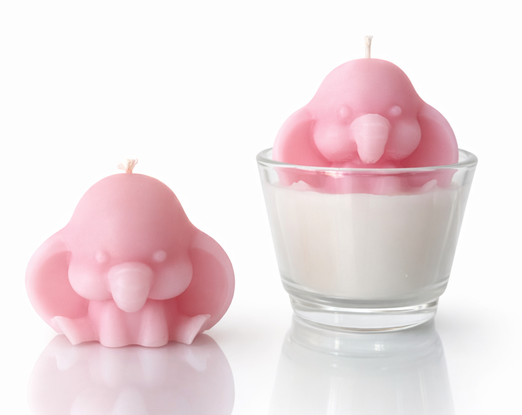 Baby-Elefant Kerze