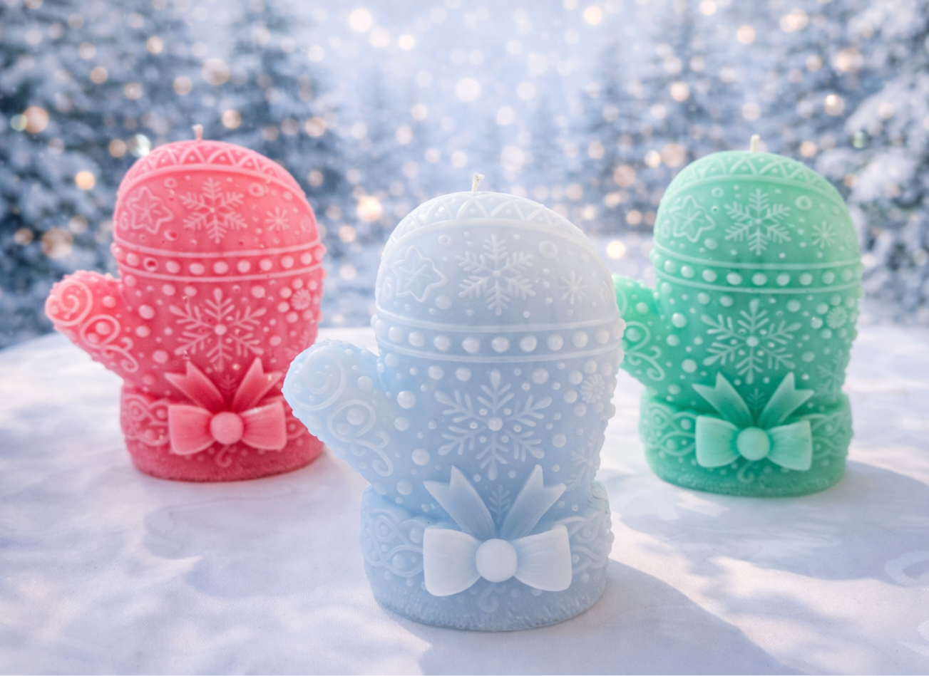 Winterhandschuh Kerze