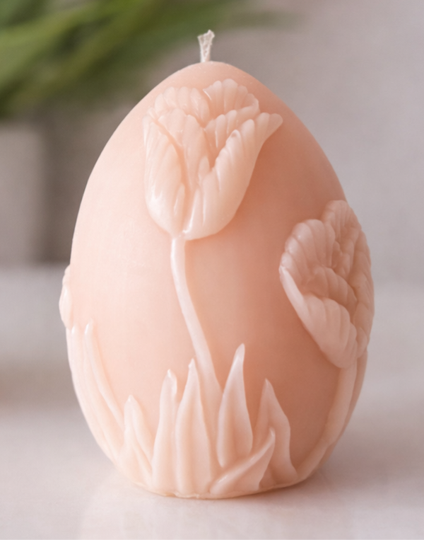 Tulip Egg Kerze