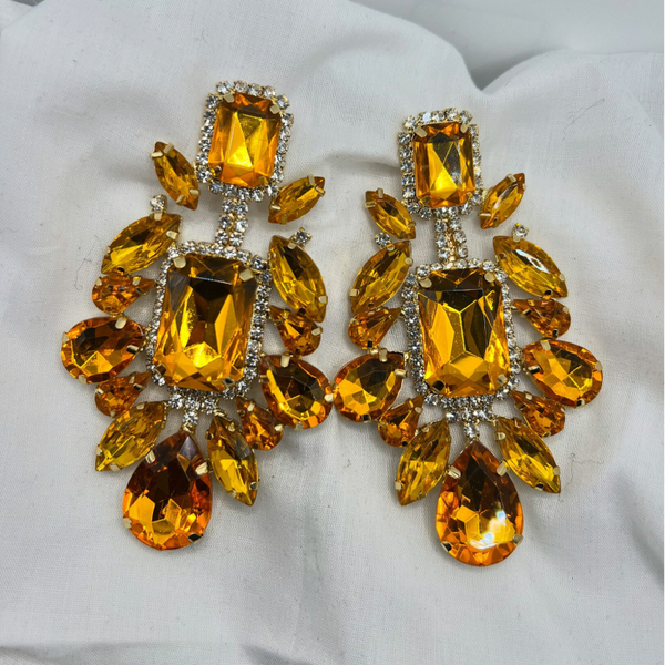Boucles d’oreilles CITRINE
