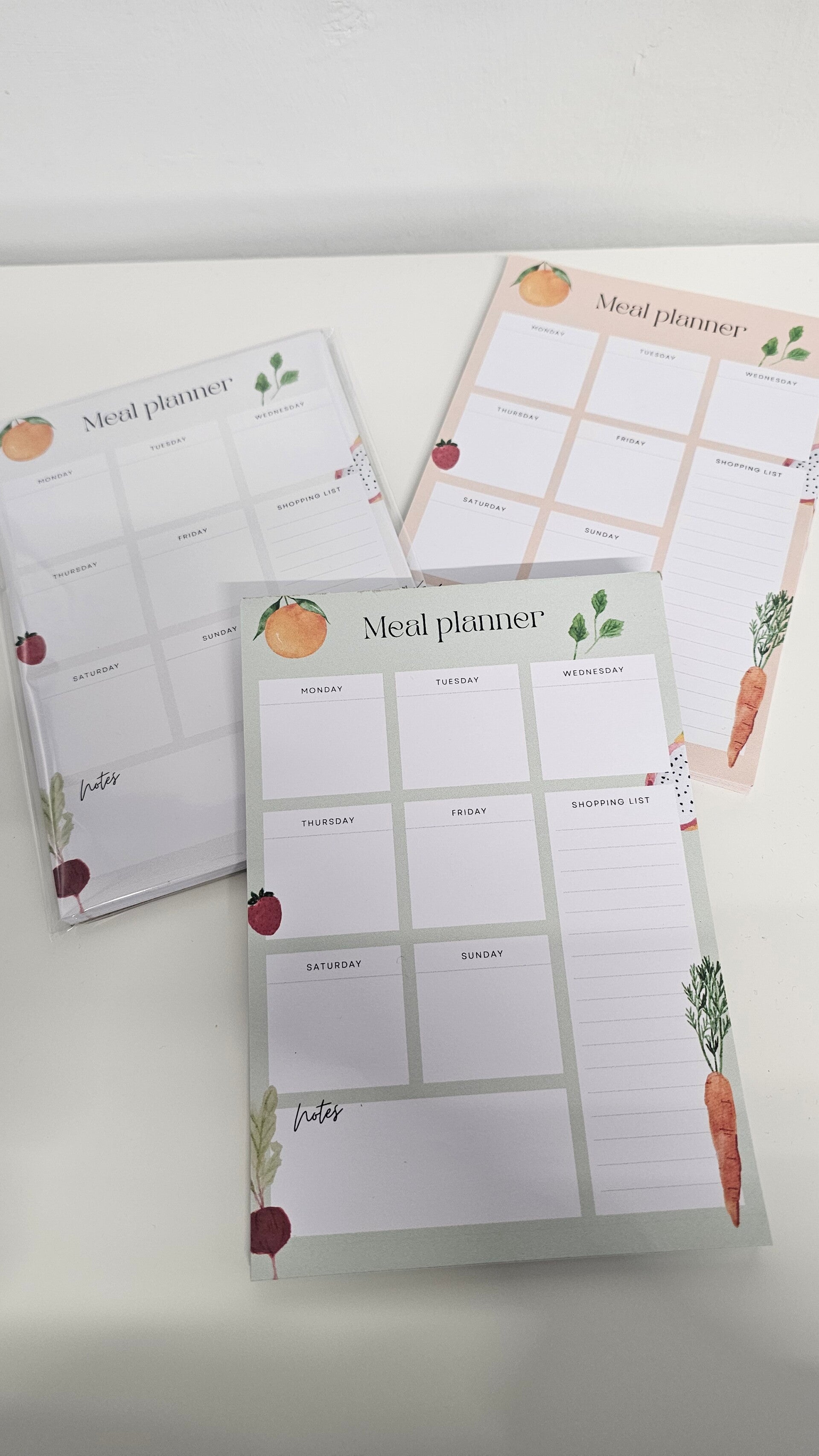 A5 Magnetic Meal Planner Notepad