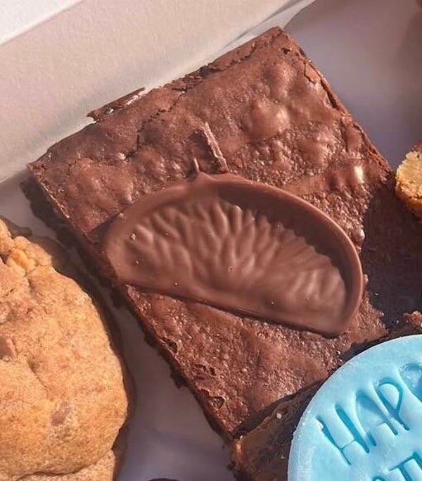 Terry’s Orange brownie