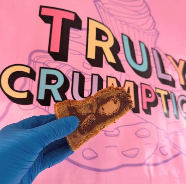 Nutella and bueno cookie pie