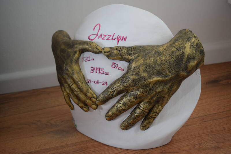 Buikafgietsel detail Oss