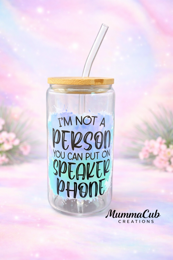 16oz Glass Tumbler Design 8