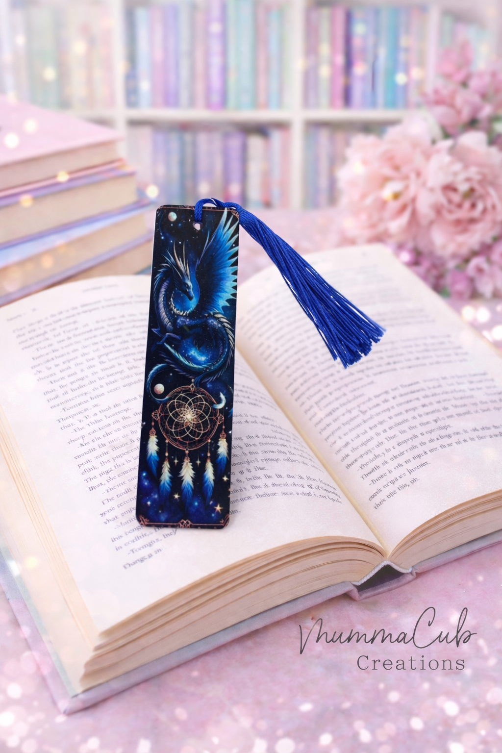 'Mystical Dragon' Bookmark with tassel