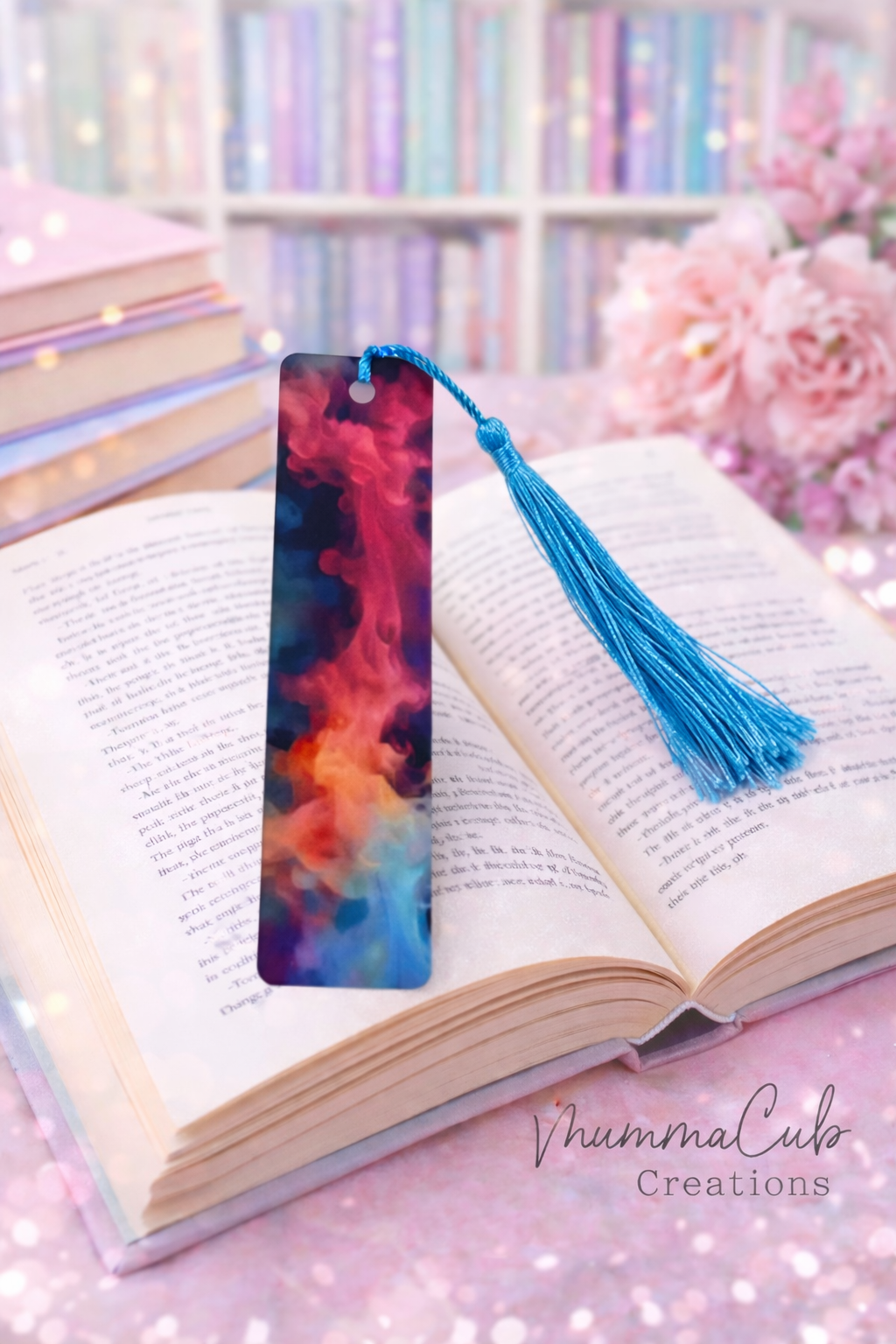 'Smokey Haze' Bookmark with tassel