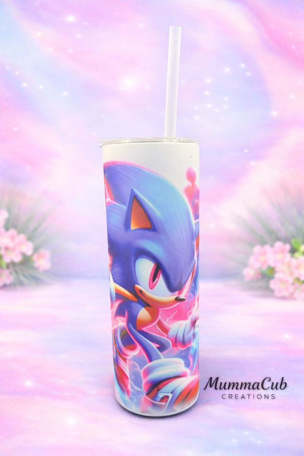 Glow in the Dark 20oz Insulated Sublimation Tumbler Design 3
