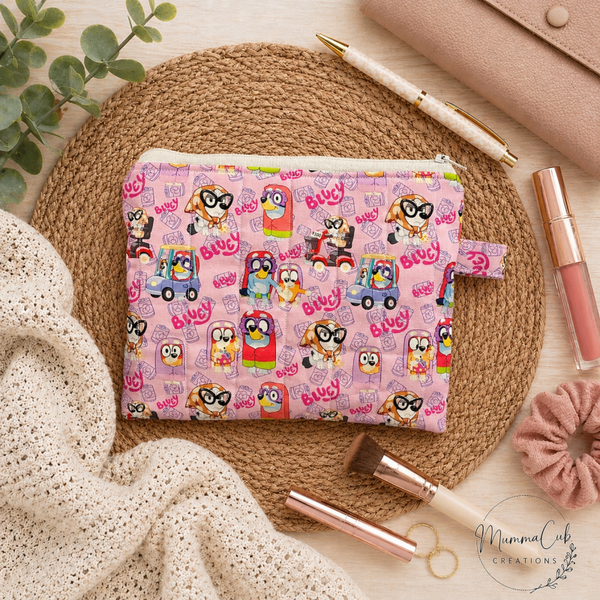 Zipper Pouch - 'Grannies' Collection