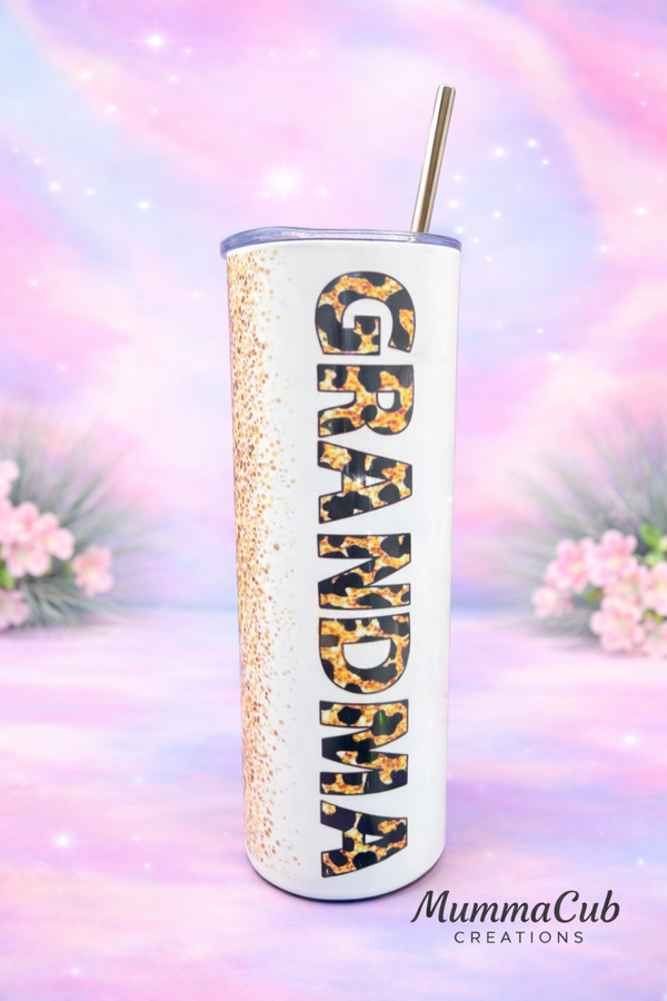Pre-Made 20oz Insulated Sublimation Tumbler Design 6 (Grandma)
