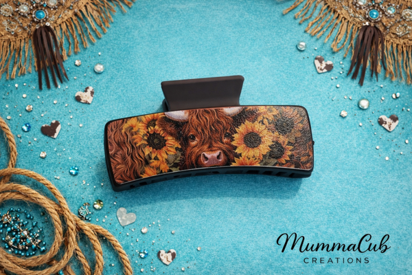 Large Brown Hair Claw Clip