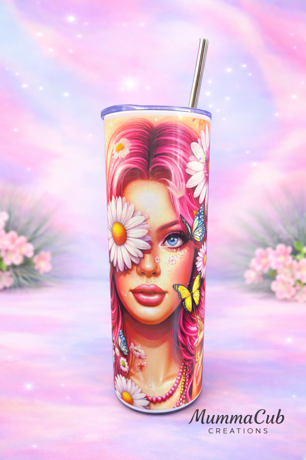 Pre-Made 20oz Insulated Sublimation Tumbler Design 2