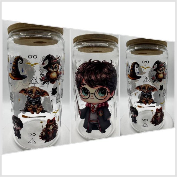 16oz Glass Tumbler Design 25