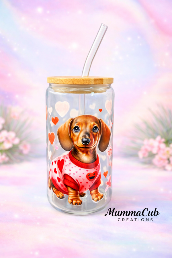 16oz Glass Tumbler Design 13