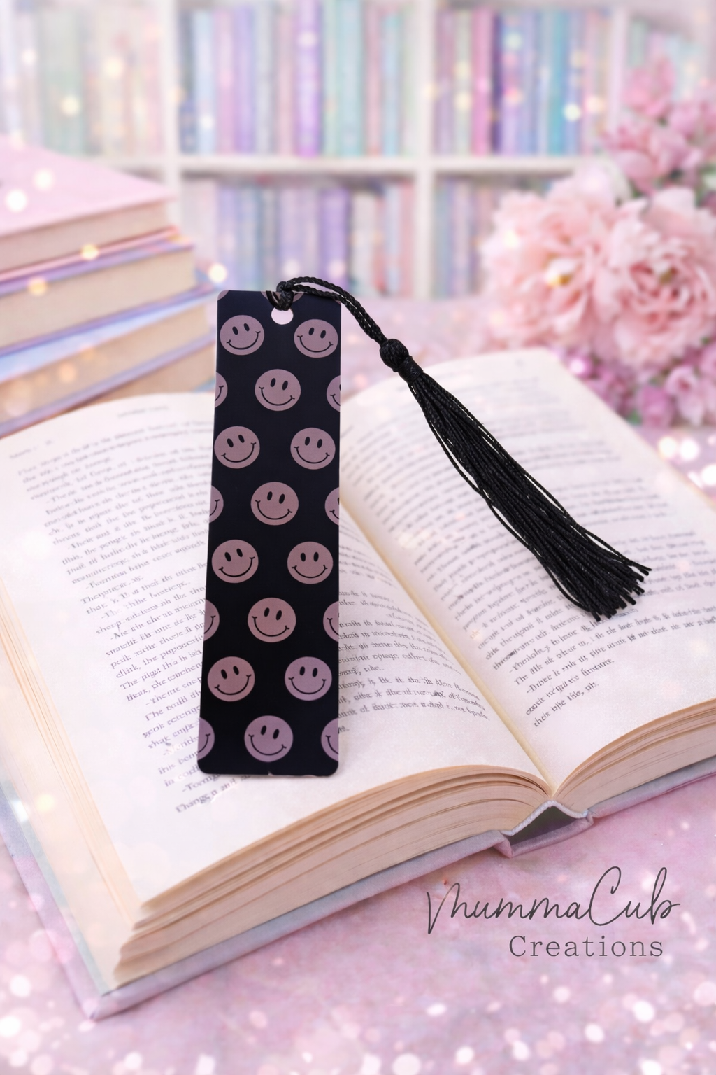 'Smiley' Bookmark with tassel