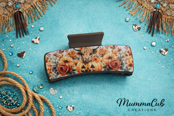 Large Brown Hair Claw Clip