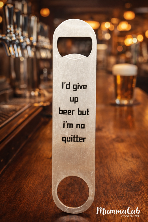 Stainless Steel Bottle Opener Design 4