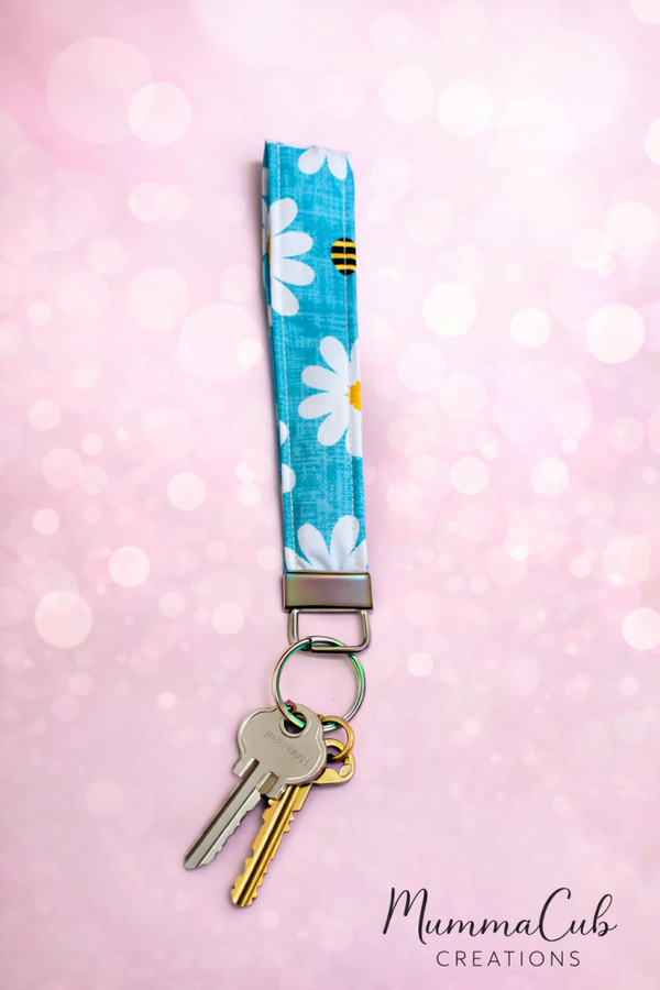 Handmade Fabric Wristlet Design 37
