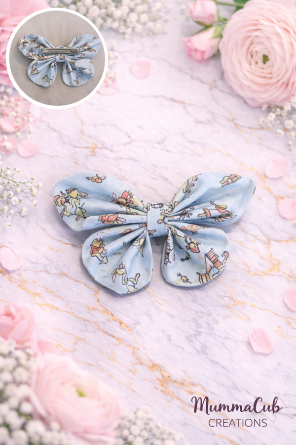 ‘Butterfly Style’ Bear and Friends hair bow