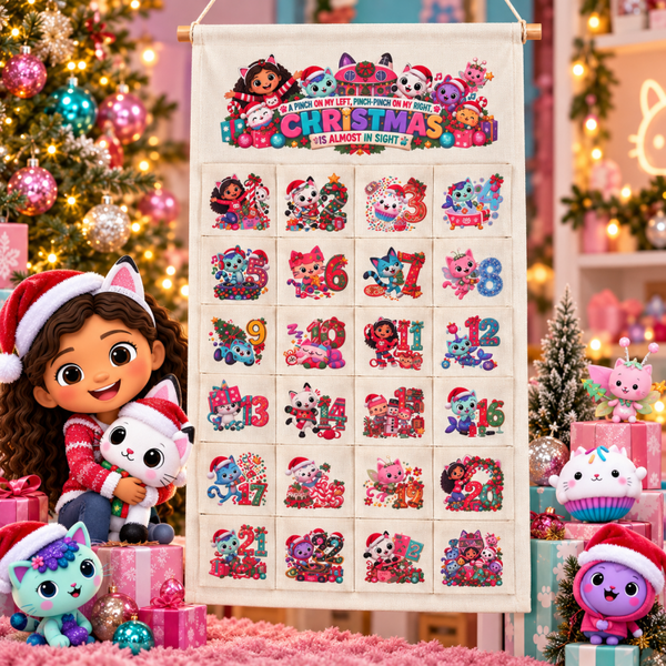 Large Christmas Advent Calendar Design 3