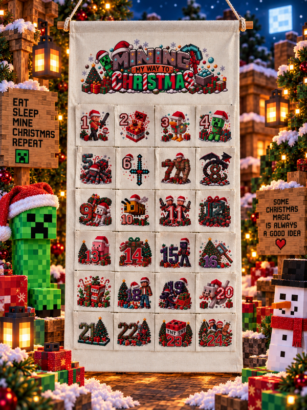 Large Christmas Advent Calendar Design 2