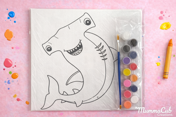 Shark Canvas Painting Kit