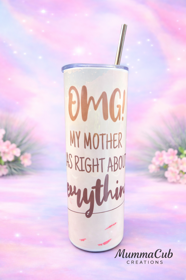 Pre-Made 20oz Insulated Sublimation Tumbler Design 14