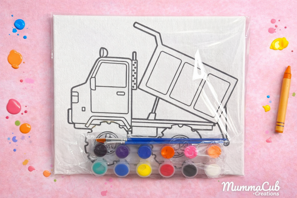 Truck Canvas Painting Kit