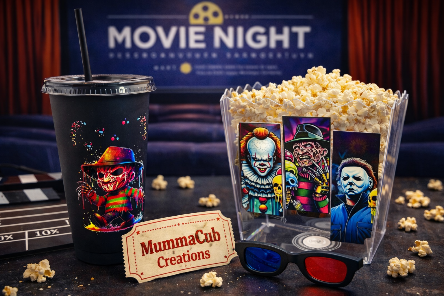 Movie Night Set Design 2