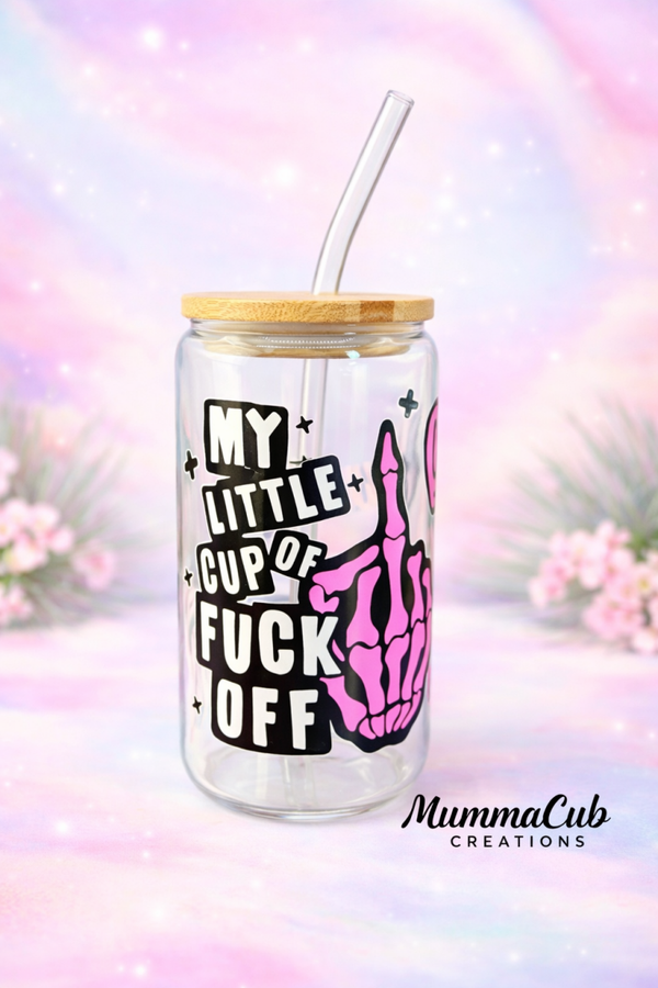 16oz Glass Tumbler Design 25