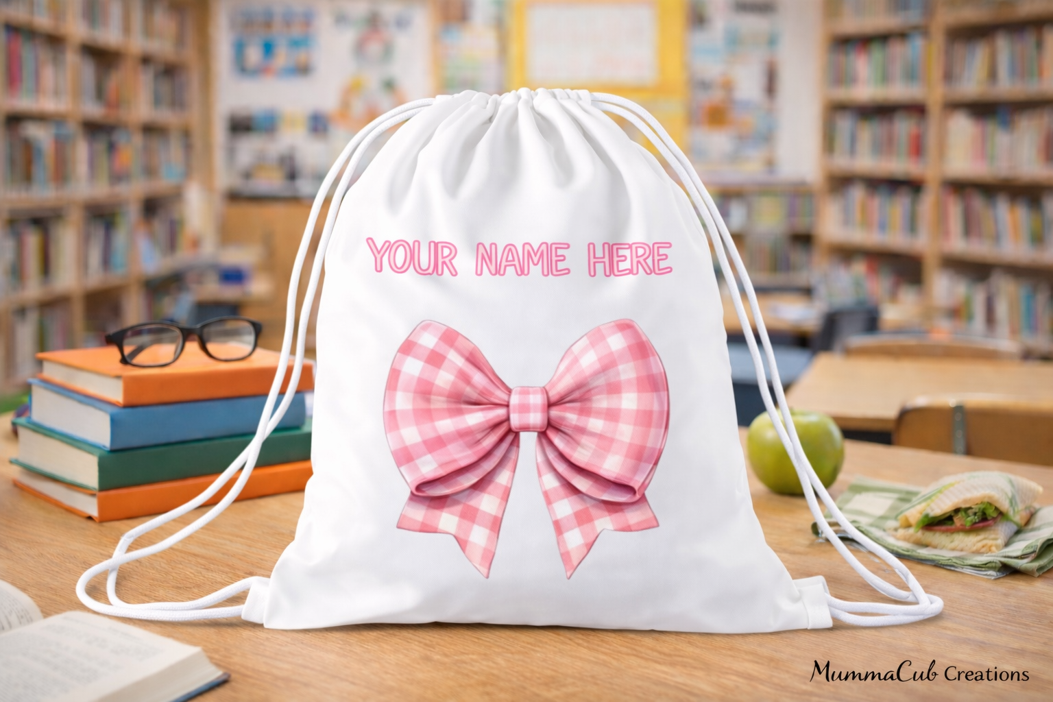 Personalised Drawstring Design #11