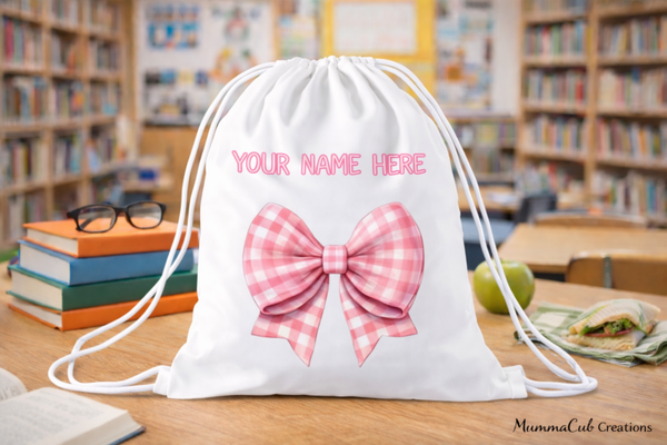 Personalised Drawstring Design #11