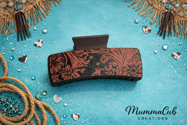 Large Brown Hair Claw Clip
